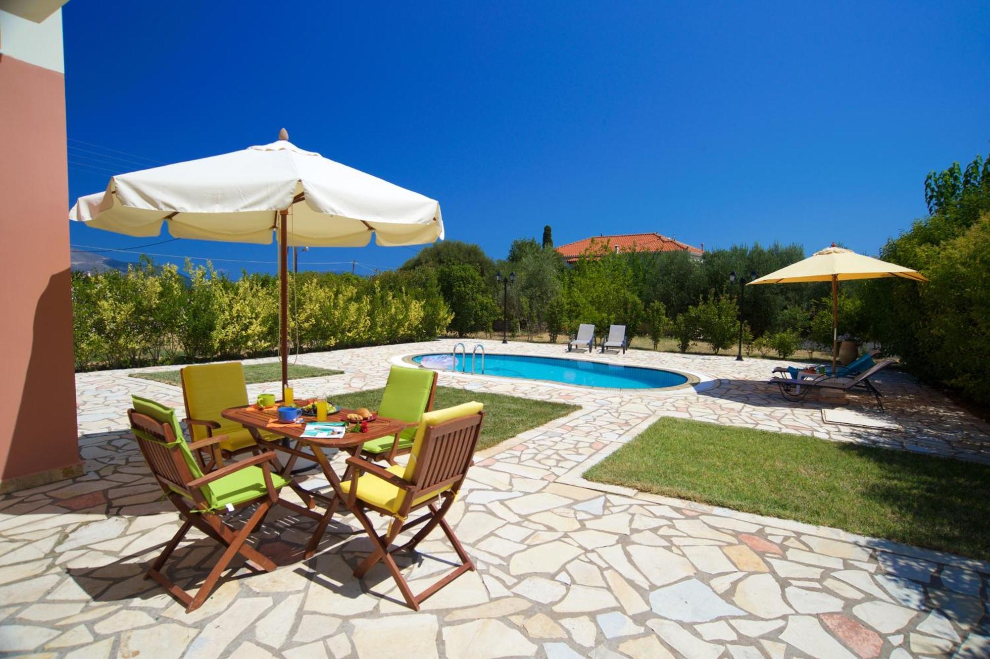 Iliachtides Villas Karavomylos Quarto foto